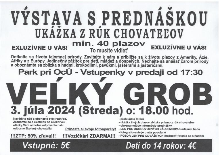 plagat s popisom akcie