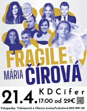 plagát Fragile a Mária Čírová